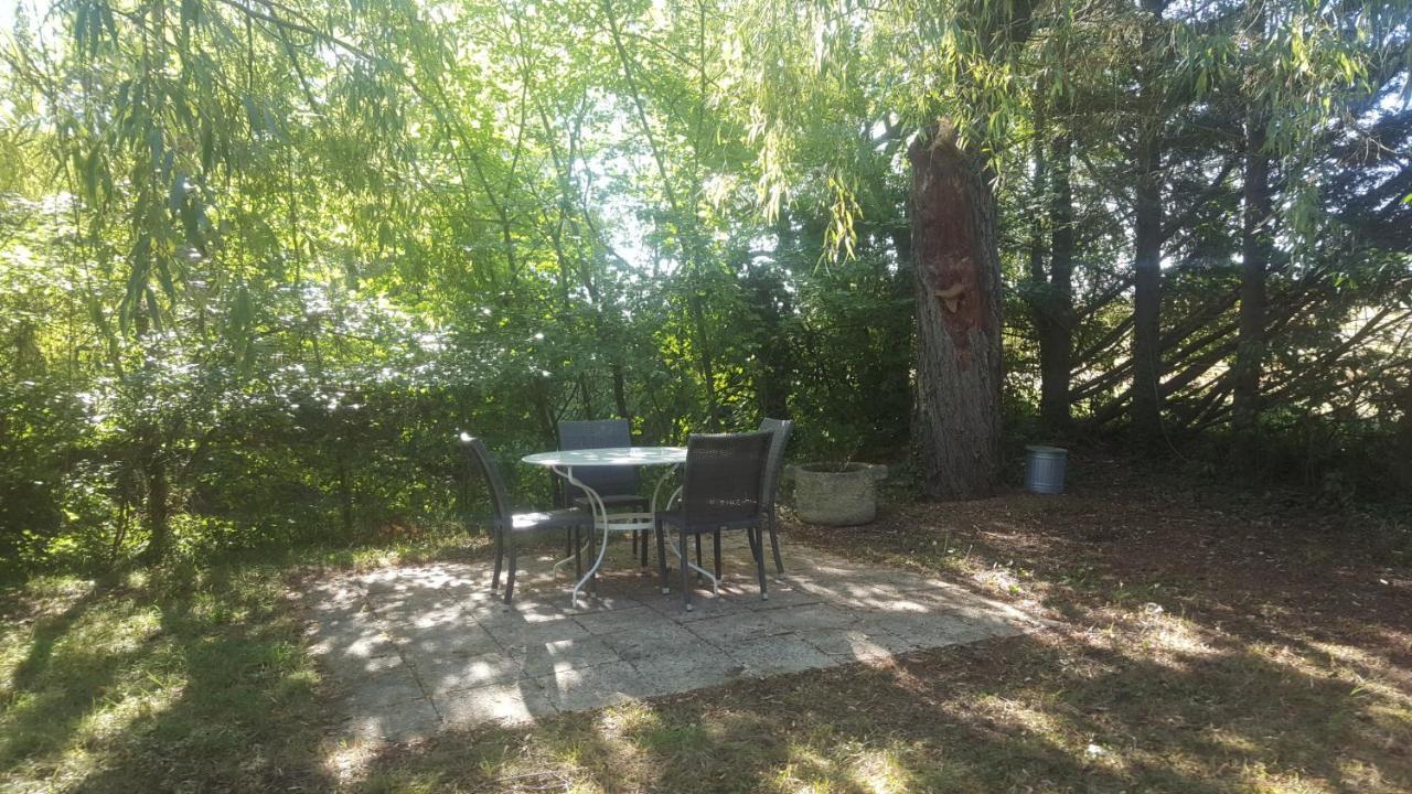 Maison Du 18E De Charme Au Calme Idrac-Respailles Luaran gambar